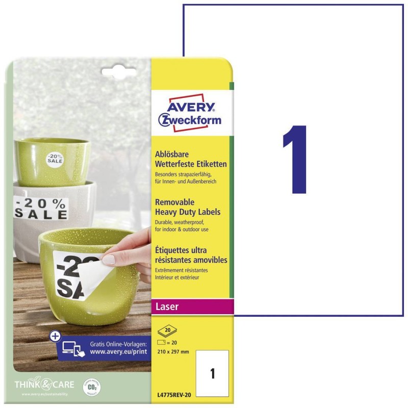 Avery Self-Adhesive Label Rectangle